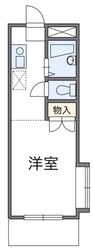 レオパレスANNEXEGAWAの物件間取画像